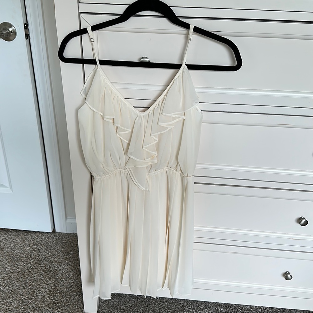 BCBG Cream Dress